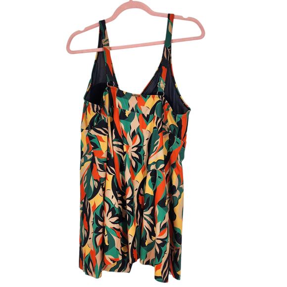 Nicole Miller One-Piece Swimsuit – Split-Front Skirt Overlay - Picture 4 of 11